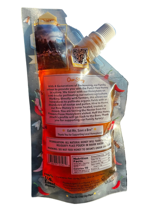 Hot Honey Large Pouch