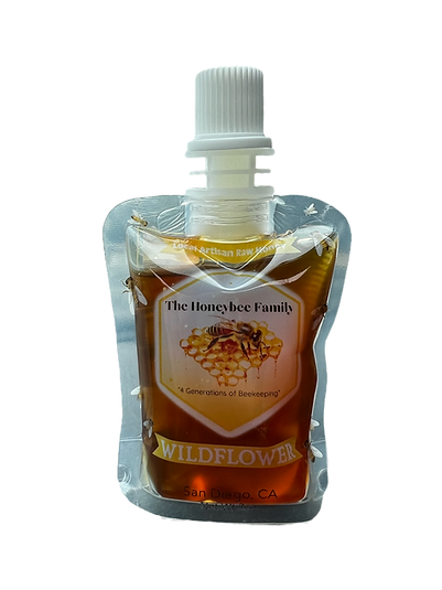 Wildflower Raw Honey Pouch