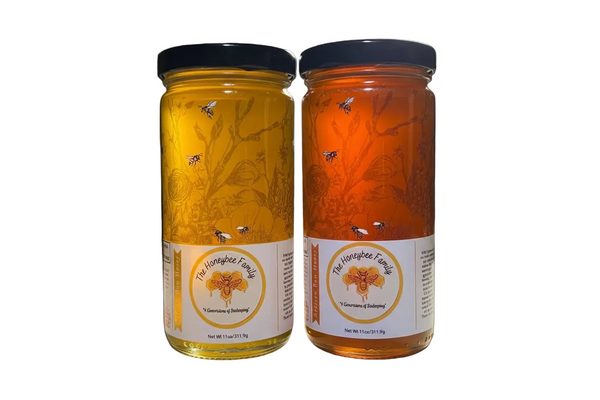 Best Selling Raw Honey Duo