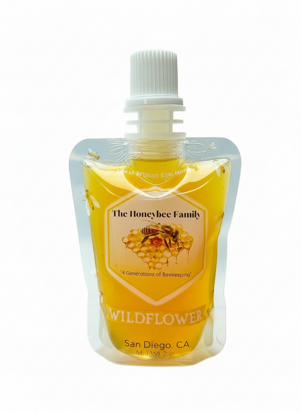 Wildflower Raw Honey Pouch