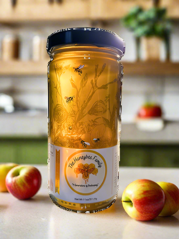 Apples/Berries/Wildflower Raw Honey