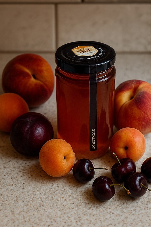 Stone Fruit Raw Honey Large